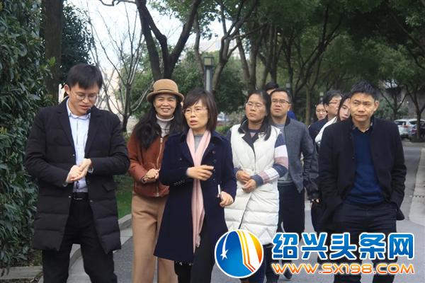 越城区汤枥钧副区长陪同上虞区章颖芳副区长考察金德隆-4
