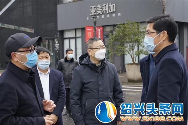 宣传部长丁如兴调研金德隆园区复工及防疫情况-1