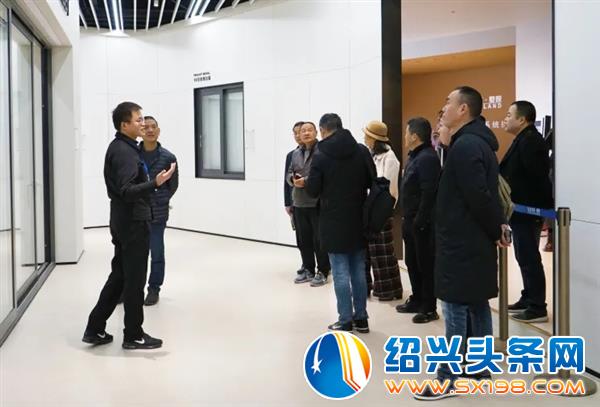 嵊州市经信局一行莅临金德隆调研园区数字化建设经验-1 嵊州市经信局一行莅临金德隆调研园区数字化建设经验-1