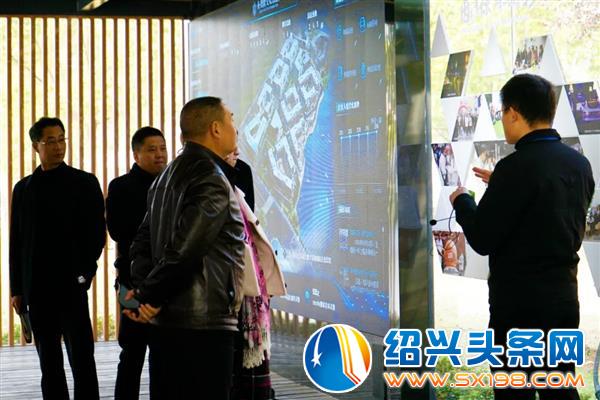 嵊州市经信局一行莅临金德隆调研园区数字化建设经验 嵊州市经信局一行莅临金德隆调研园区数字化建设经验