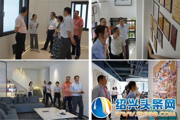 浙江省总工会调研金德隆和谐园区创建工作-6