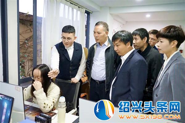 浙江省统计局副书记吴家曦一行莅临金德隆调研-1