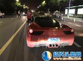 “飙车一族”轰鸣噪声大扰民 交警深夜整治整治不手软