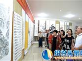 新昌“银耀天姥”书画展开幕
