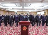 柯桥区政府首次举行宪法宣誓仪式