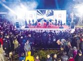 2019年上虞区平安宣传主题专场晚会在孝德广场举行