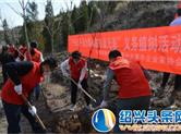 青州市青年企业家协会开展植树活动，用绿色装扮古城