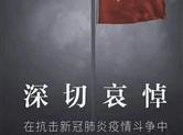 甘肃朱店镇为新冠疫情牺牲烈士和逝世同胞举行集体哀悼活动