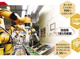 109台前5月新增工业机器人居绍兴第一