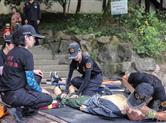 诸暨市文化广电旅游局等相关部门开展应急演练