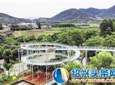 会稽山峡洞漂流景区开放了绍兴首个玻璃漂道项目