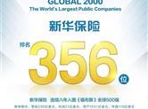 连续八年，新华保险入围福布斯全球500强