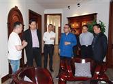 浙江省钱塘江文化研究会一行调研金德隆