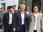 绍兴市政协中共界别活动组来金德隆视察