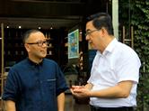 盛阅春市长一行调研绍兴文创大走廊之金德隆改扩建项目