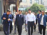 国家统计局总经济师邢志宏一行来金德隆调研