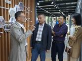 浦江县政协主席一行莅临金德隆考察调研产业园区运营情况