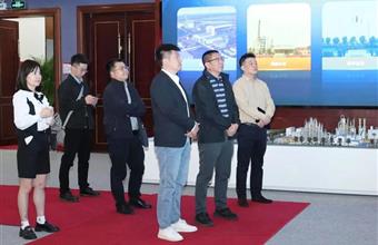 四川简阳经济开发区领导一行到访国联股份肥多多